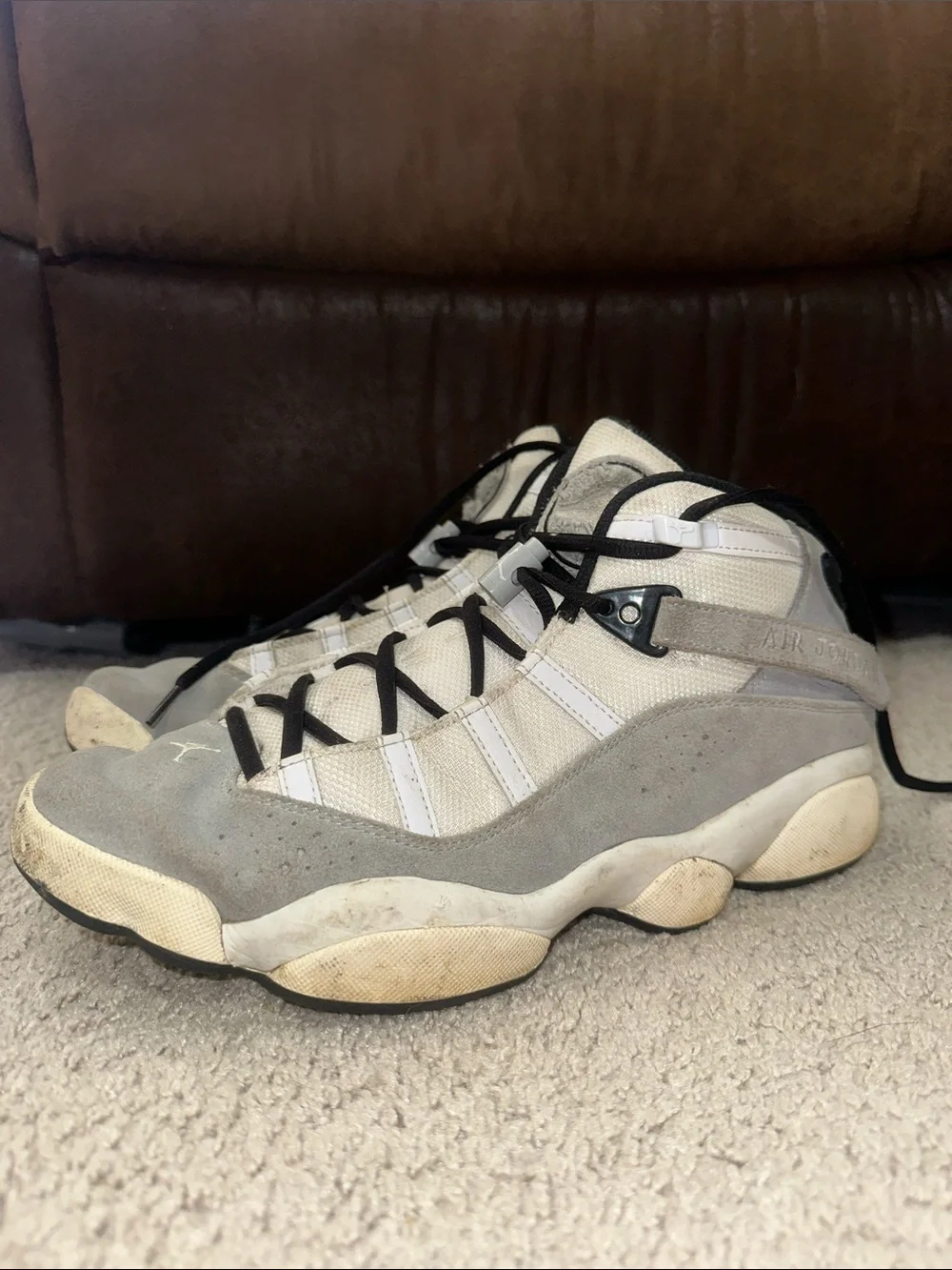 Jordan 6 Rings Cement Grey